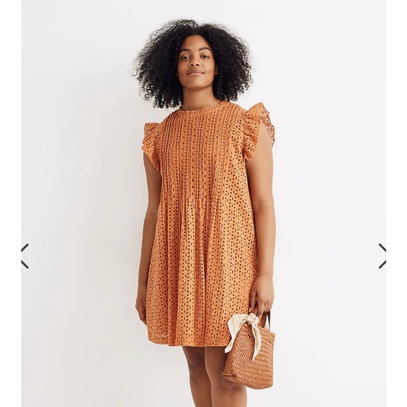 Madewell Dresses & Skirts - Madewell‎ cotton eyelet dress sz XL